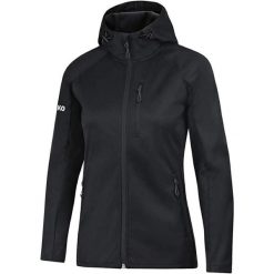 Kurtka Jako softshell light. Szare kurtki softshell damskie Jako, xl, bez wzorów, z materiału, z kapturem. Za 387.15 zł.