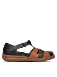 Go Soft Sandały WI23-YUMA-04 Brązowy. Brązowe sandały damskie GO SOFT, bez wzorów, ze skóry, bez obcasa, na płaskiej podeszwie. Za 143.99 zł.