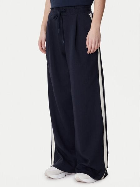 Weekend Max Mara Spodnie dresowe Perdoni 2615781051 Granatowy Wide Leg. Niebieskie spodnie dresowe damskie Weekend Max Mara, m, bez wzorów, z bawełny. Za 839.99 zł.