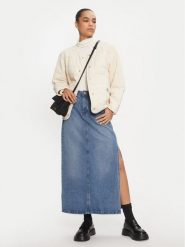 Calvin Klein Jeans Kurtka przejściowa J20J223883 Beżowy Regular Fit. Brązowe kurtki damskie Calvin Klein Jeans, xl, bez wzorów, z bawełny, bez kaptura. Za 699.99 zł.