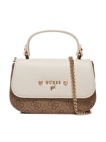 Guess Torebka J4YZ42 WFEN0 Beżowy. Brązowe torebki dziecięce Guess. Za 259.99 zł.