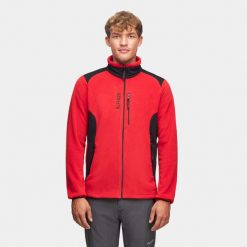 Bluza polarowa turystyczna męska Alpinus Caen II 100. Czarne bluzy z kapturem męskie Alpinus, m, z dzianiny. Za 349.00 zł.