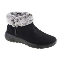 Buty do chodzenia damskie Skechers ON The GO Joy Savvy. Czarne obuwie trekkingowe damskie Skechers, na zimę. Za 249.99 zł.