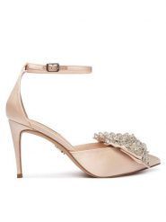 Steve Madden Szpilki Lumma 11005017 Różowy. Czerwone szpilki Steve Madden, bez wzorów, z materiału, bez obcasa. Za 599.99 zł.