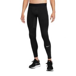 Męskie Legginsy Pro Warm. Czarne szorty męskie Nike, bez wzorów, sportowe. Za 326.99 zł.