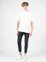 Xagon Man T-shirt "Oversize" | A22082 ZX 76LT | Mężczyzna | Kremowy. Białe t-shirty męskie Xagon, m, bez wzorów, z bawełny, bez kołnierzyka. W wyprzedaży za 179.00 zł.
