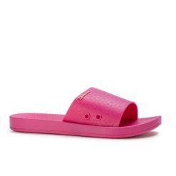 Klapki damskie Ipanama 83583 ANAT CLASSIC SLIDE FEM. Czerwone klapki damskie Ipanema, bez wzorów, z materiału, bez obcasa. Za 55.00 zł.