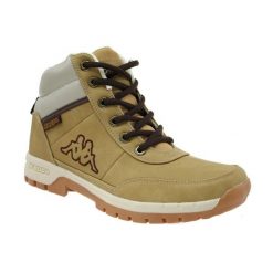 Buty zimowe męskie, Kappa Bright Mid Light. Czarne buty trekkingowe męskie Kappa, na zimę, z materiału, bez zapięcia, trekkingowe. W wyprzedaży za 159.00 zł.