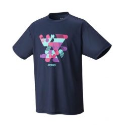 Koszulka tenisowa męska z krótkim rękawem Yonex Uni T-shirt Practice. Niebieskie t-shirty męskie YONEX, m, bez wzorów, z materiału, bez kołnierzyka. Za 120.00 zł.