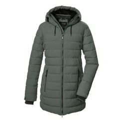 Parka dla kobiet Killtec Kow 55 Qltd. Szare parki damskie KILLTEC, na zimę, s, bez wzorów, z materiału. Za 584.50 zł.