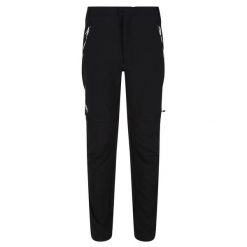 Spodnie Regatta Mountain. Czarne szorty męskie Regatta, na lato, bez wzorów, z elastanu. Za 169.99 zł.