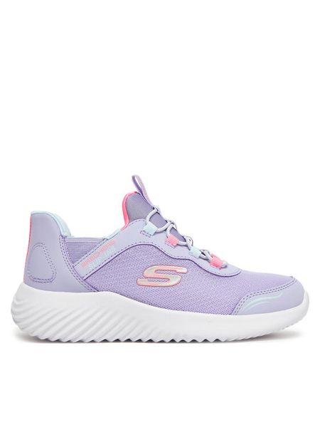 Skechers Sneakersy Bounder-Simple Cute 303585L/LAV Fioletowy. Fioletowe buty sportowe dziewczęce Skechers, bez wzorów, z materiału, bez zapięcia. Za 199.99 zł.