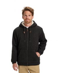 Bluza z kapturem dla Mężczyzn KELLER SHERPA Czarny. Czarne bluzy z kapturem męskie Quiksilver, m, z materiału. Za 429.99 zł.