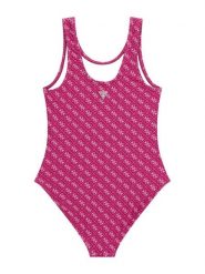 Guess Strój kąpielowy J6GZ35 MC052 Różowy ciemny. Czerwone stroje kąpielowe dziewczęce Guess, z aplikacjami, z syntetyku. Za 214.99 zł.