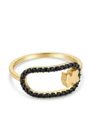 TOUS Pierścionek Camille 1004567412 Złoty. Żółte pierścionki damskie Tous, metalowe. Za 469.99 zł.