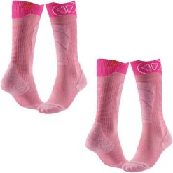Skarpety narciarski junior Sidas Ski Merino welna merynosowa zestaw 2 sztuk. Czerwone skarpetki damskie SIDAS, bez wzorów, z elastanu. Za 150.00 zł.