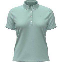 Damska koszulka polo Under Armour Armourdry. Niebieskie bluzki damskie Under Armour, bez wzorów, sportowe, bez kołnierzyka, bez ramiączek. Za 370.00 zł.