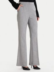 Maryley Spodnie materiałowe MARYLEY-25IB587 Szary Regular Fit. Szare spodnie materiałowe damskie Maryley, bez wzorów, z materiału. Za 279.99 zł.