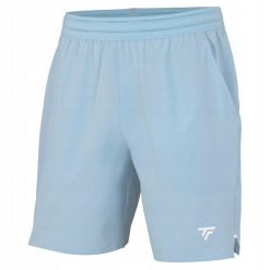 Męskie spodenki tenisowe Tecnifibre Team Stretch Short. Niebieskie szorty męskie TECNIFIBRE, bez wzorów, sportowe. Za 199.99 zł.