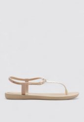 Sandały damskie Ipanema Class Classy. Brązowe sandały damskie Ipanema, bez wzorów, z gumy, bez obcasa. Za 83.99 zł.
