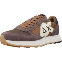 Buty SUN68 JAKI BICOLOR Brązowy. Brązowe buty trekkingowe męskie SUN68, ze skóry, bez zapięcia, trekkingowe. Za 485.88 zł.