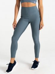 Dare 2b Legginsy sportowe "Hustle" w kolorze szarym rozmiar: 46. Szare legginsy sportowe damskie Dare 2b, bez wzorów, z materiału, outdoorowe. Za 92.42 zł.