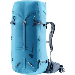 Plecak górski Deuter Guide 44+8 - wave/ink. Czarne plecaki męskie Deuter, bez wzorów, z materiału. Za 1,099.99 zł.