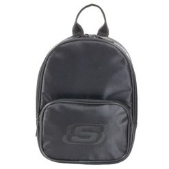 Plecak damski Skechers Mini Logo Backpack pojemność 8 L. Czarne plecaki damskie Skechers, bez wzorów, z materiału, sportowe. Za 89.99 zł.