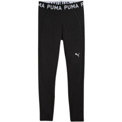 Damskie Legginsy Treningowe Strong Training Leggings. Czarne legginsy damskie Puma, bez wzorów. Za 237.99 zł.