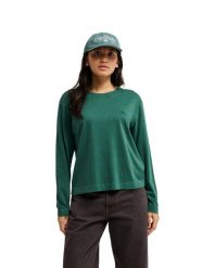 Koszulka dla Kobiety ESSENTIAL Zielony. Zielone t-shirty damskie Quiksilver, l, bez wzorów, z bawełny, bez kołnierzyka. Za 149.99 zł.