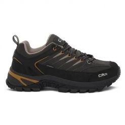 Buty trekkingowe męskie CMP 3Q1824701QZ. Czarne buty trekkingowe męskie CMP, z gumy, bez zapięcia, trekkingowe. Za 559.97 zł.