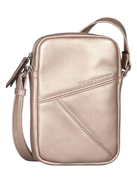 Tom Tailor Torebka "Milla" w kolorze złotym na telefon - 14 x 22,5 x 4 cm rozmiar: onesize. Żółte torebki klasyczne damskie Tom Tailor, bez wzorów, z materiału, bez dodatków. Za 79.40 zł.