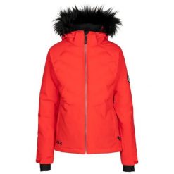 Damska Kurtka Narciarska Gaynor DLX. Czerwone kurtki damskie Trespass, m, bez wzorów, z materiału, z kapturem. Za 543.99 zł.
