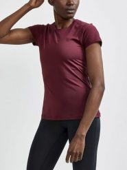 Craft Koszulka sportowa "ADV Essence" w kolorze bordowym rozmiar: S. Czerwone bluzki sportowe damskie Craft, s, bez kołnierzyka, bez ramiączek. Za 78.99 zł.