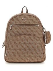 Guess Plecak w kolorze jasnobrązowym - 30 x 36 x 11 cm rozmiar: onesize. Brązowe plecaki damskie Guess, z aplikacjami, z materiału. Za 469.89 zł.