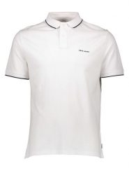 Pepe Jeans Koszulka polo w kolorze białym rozmiar: L. Białe koszulki polo męskie Pepe Jeans, l, bez wzorów, z bawełny, bez ramiączek. Za 144.92 zł.