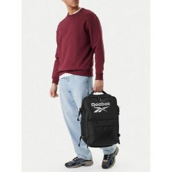 Plecak Reebok. Czarne plecaki męskie Reebok, bez wzorów. Za 219.99 zł.