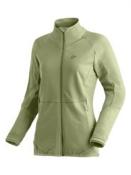 Maier Sports Kurtka polarowa "Sinaia" w kolorze zielonym rozmiar: 40. Zielone kurtki damskie Maier Sports, bez wzorów, z materiału, bez kaptura. Za 223.99 zł.