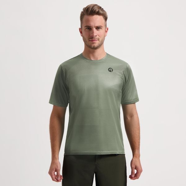 Koszulka rowerowa MTB męska Rogelli Advntr Core. Zielone t-shirty sportowe męskie Rogelli, l, bez ramiączek, rowerowe. Za 173.00 zł.