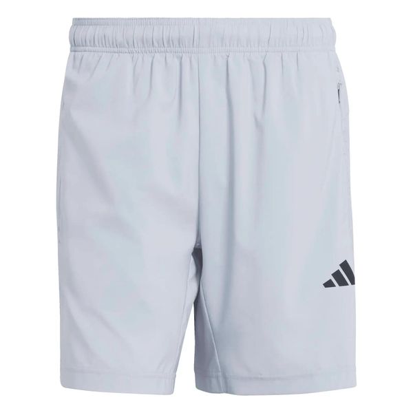Spodenki męskie ADIDAS WE BAS WV SHO S 5. Szare szorty męskie Adidas, z materiału, bez kołnierzyka. Za 119.00 zł.