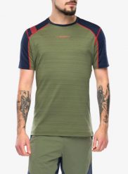 Koszulka szybkoschnąca La Sportiva Sunfire T-Shirt. Zielone t-shirty męskie La Sportiva, s, bez wzorów, z elastanu, bez kołnierzyka. Za 186.99 zł.