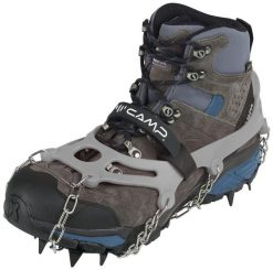 Raczki dla dorosłych Camp Ice Master nakłdki antypoślizgowe. Szare obuwie trekkingowe damskie CAMP, na zimę. Za 127.99 zł.