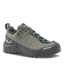 Damskie buty trekkingowe Salewa Wildfire Leather 2 GTX. Czarne obuwie trekkingowe damskie Salewa. Za 773.00 zł.