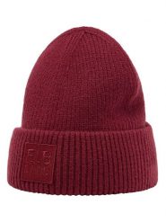 ELBSAND Czapka beanie "Nora" w kolorze czerwonym rozmiar: onesize. Czerwone czapki zimowe damskie ELBSAND, z materiału. Za 73.99 zł.