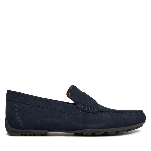 Mokasyny Geox. Niebieskie mokasyny męskie Geox. Za 269.99 zł.