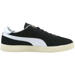 Buty Puma Club M 381111 02 czarne. Czarne buty sportowe na co dzień męskie z gumy, bez zapięcia. Za 361.18 zł.