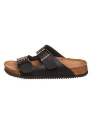 Birkenstock Klapki "Arizona Prof" w kolorze czarnym rozmiar: 44. Czarne klapki damskie Birkenstock, bez wzorów, bez obcasa. Za 125.27 zł.