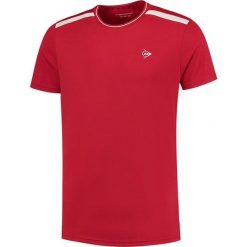Koszulka sportowa męska Dunlop Club Crew Tee. Czerwone t-shirty sportowe męskie Dunlop, m, bez ramiączek. Za 139.99 zł.