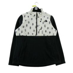 Damski polarowy sweter Regular fit czarny. Czarne swetry klasyczne damskie The North Face, l, z polaru, bez kołnierzyka. Za 190.96 zł.