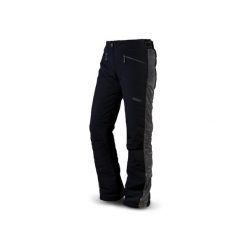 Spodnie Trimm JUSTA PANTS. Czarne spodnie dresowe damskie TRIMM, na zimę, bez wzorów. W wyprzedaży za 280.00 zł.